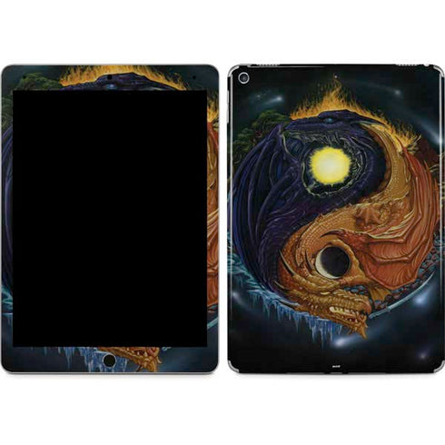 Yin Yang Dragon by Ed Beard Jr iPad Skins